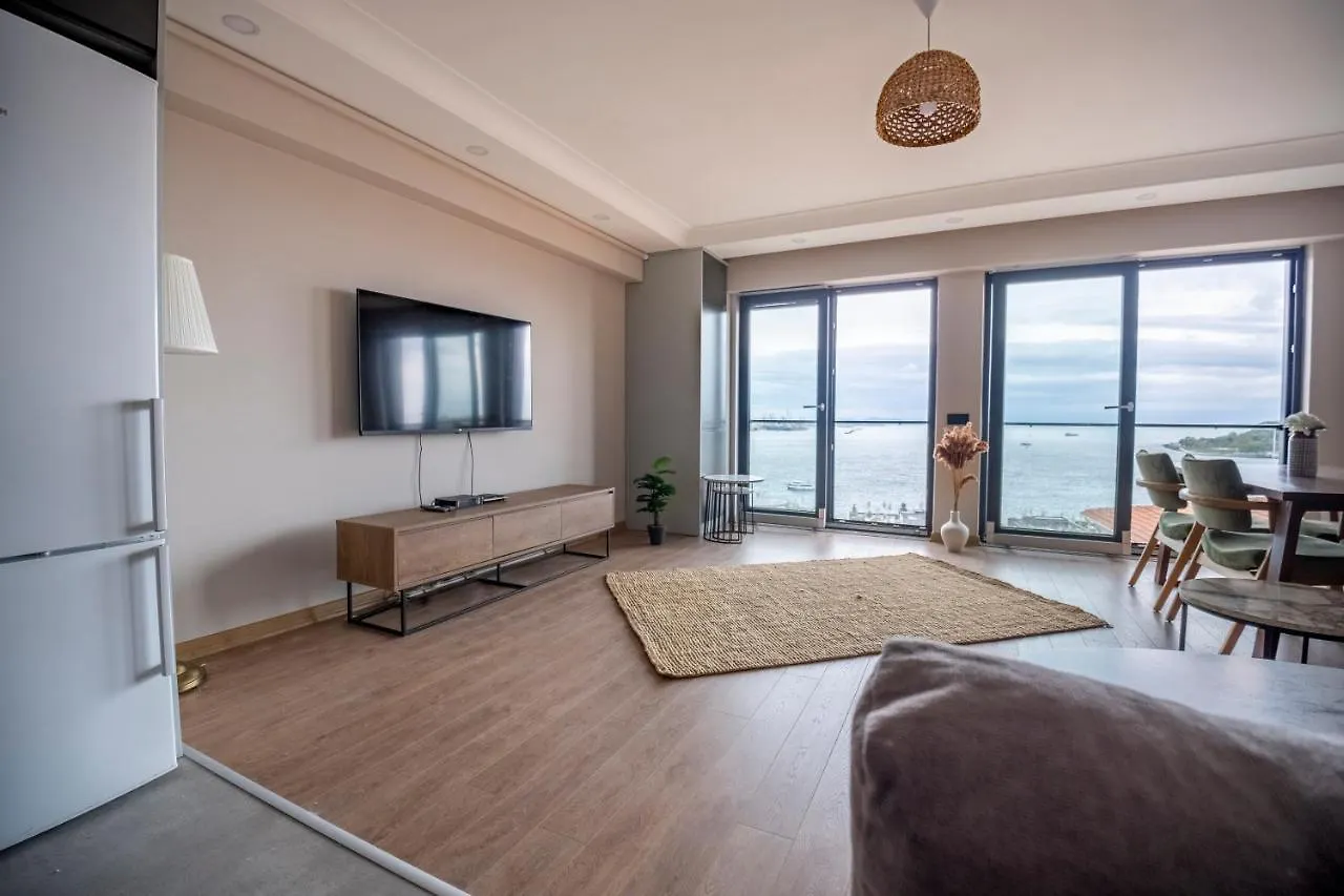 شقة New And Modern Flat With Sea View اسطنبول