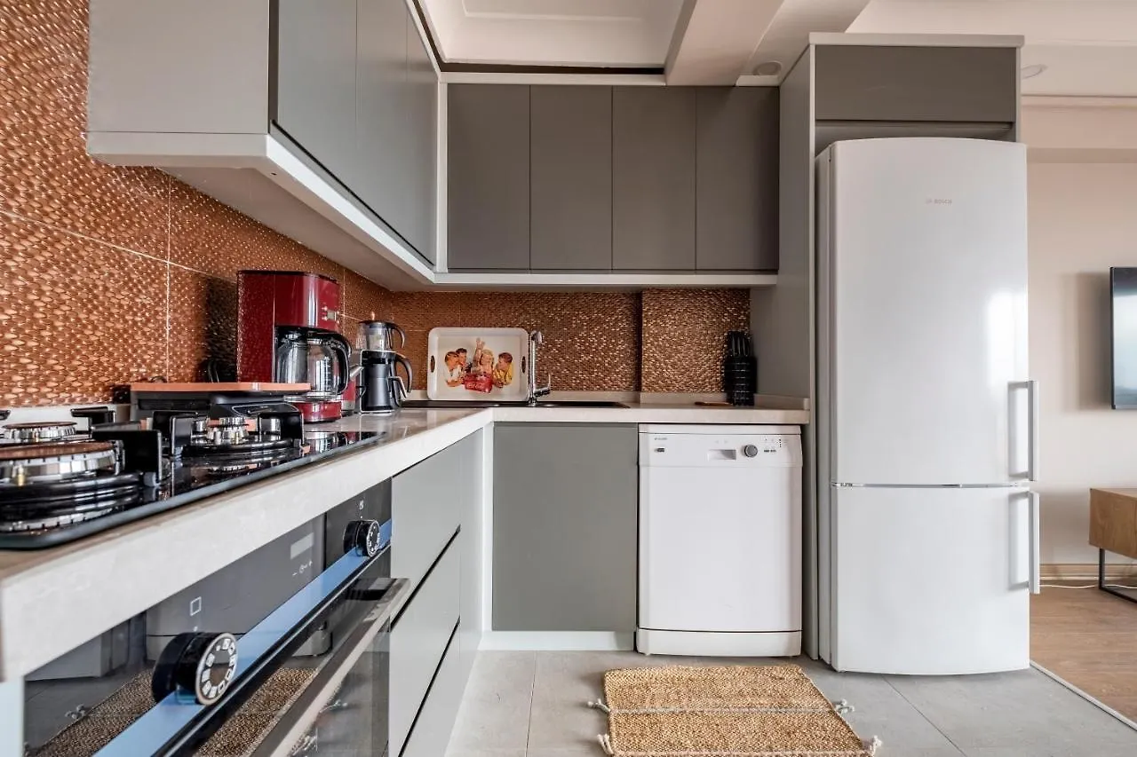 شقة New And Modern Flat With Sea View اسطنبول